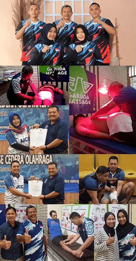 Tim terapis Garuda Massage